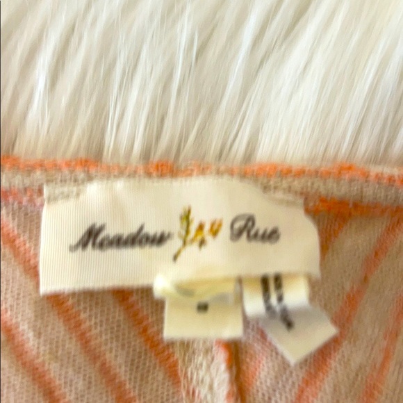 Anthropologie Meadow Rue Striped Asymmetrical Tee - Picture 6 of 7